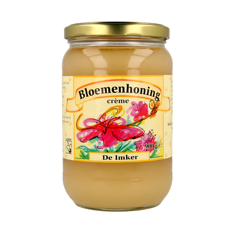 De Imker Bloemenhoning creme