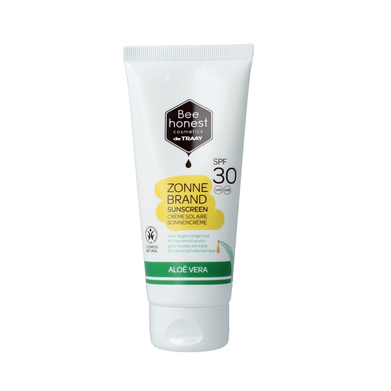 Traay Bee Honest Zonnebrand aloe & honing SPF30
