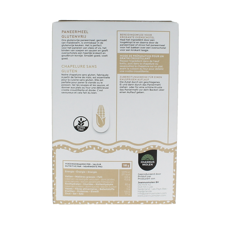 Joannusmolen Paneermeel eerste keuze bio - Afbeelding 3
