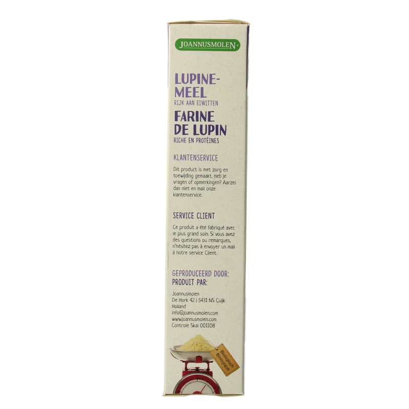 Joannusmolen Lupinemeel bio - Afbeelding 2