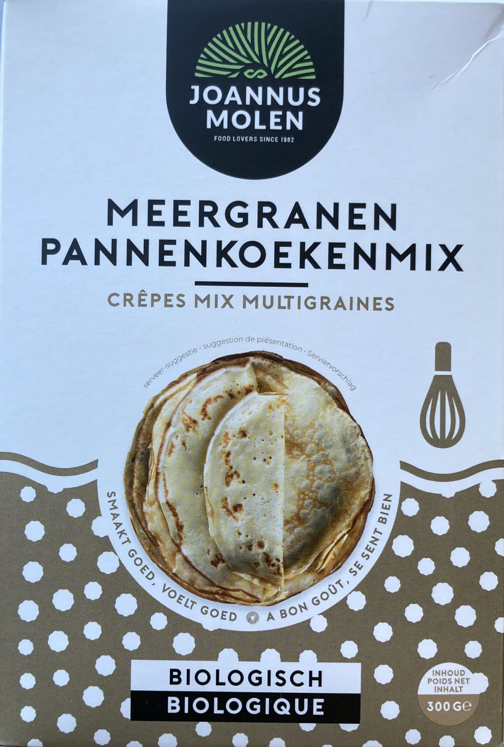 Joannusmolen Pannenkoekmix meergranen bio
