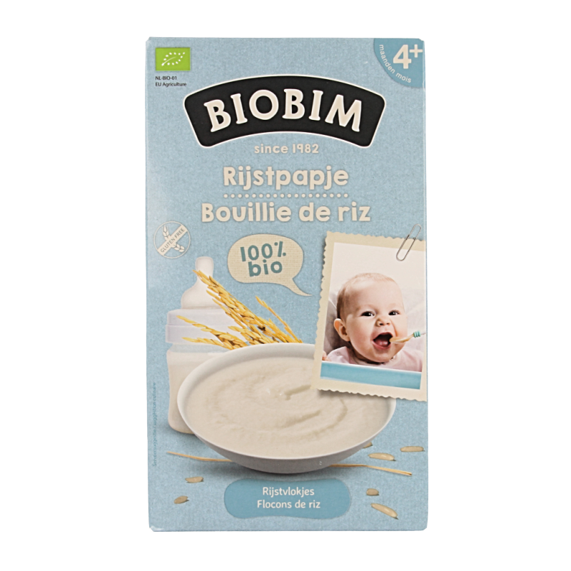 Biobim Baby rijstpapje 4 maanden bio