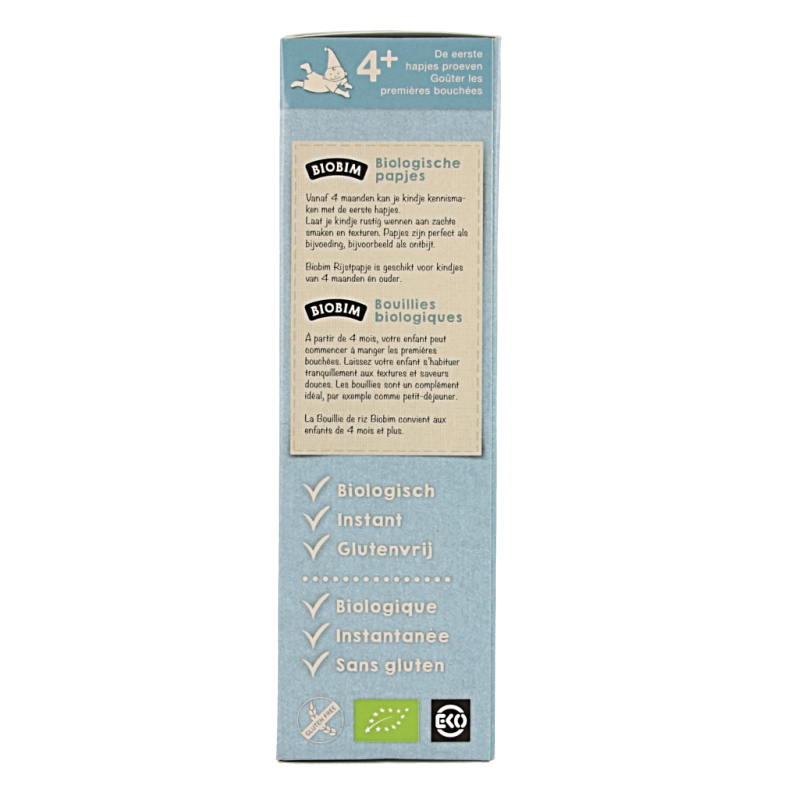 Biobim Baby rijstpapje 4 maanden bio - Afbeelding 4