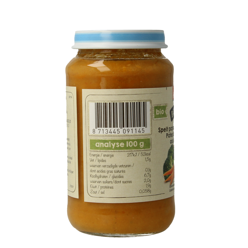 Biobim Speltpasta groente 10+ maanden demeter bio - Afbeelding 3