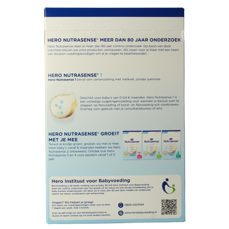 Hero Nutrasense zuigelingenmelk 1 (0-6mnd) - Afbeelding 3