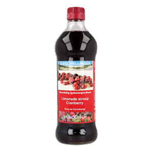 Terschellinger Cranberry siroop bio