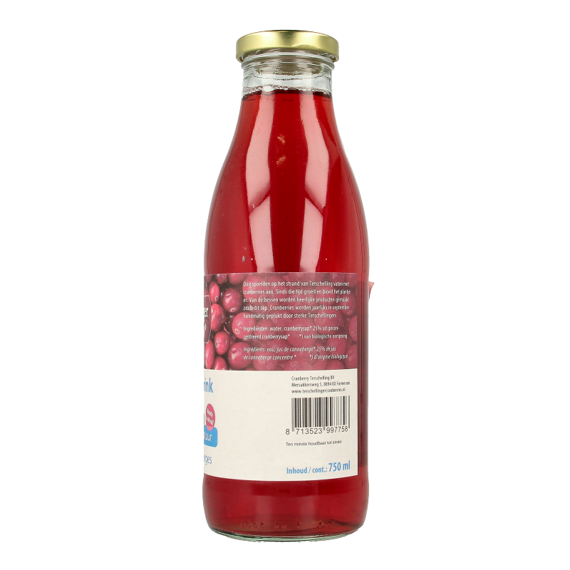 Terschellinger Cranberry drink bio - Afbeelding 3