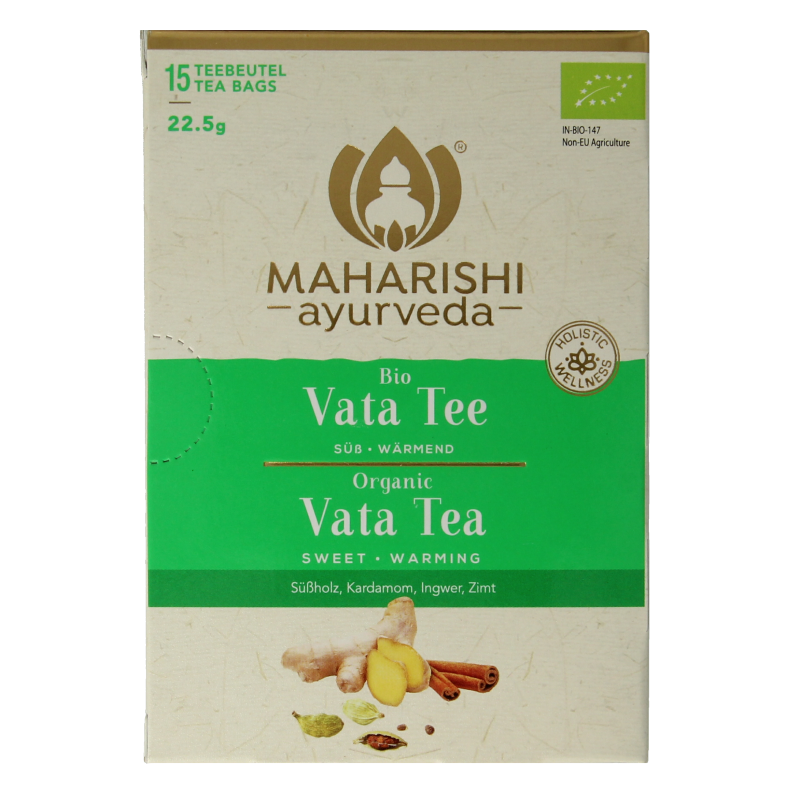 Maharishi Ayurv Vata theezakjes bio - Afbeelding 3
