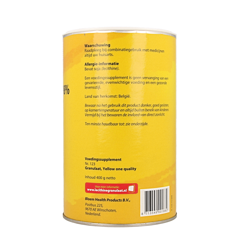 Bloem Lecithine granulaat 98% - Afbeelding 2