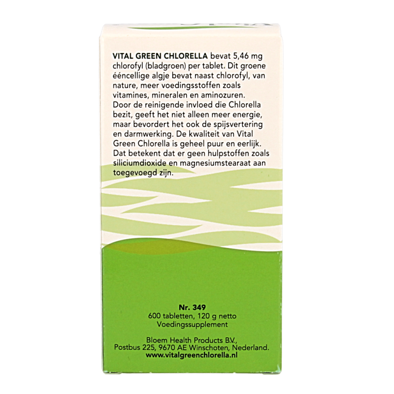 Bloem Chlorella vital green - Afbeelding 3