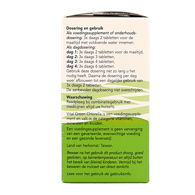 Bloem Chlorella vital green - Afbeelding 4