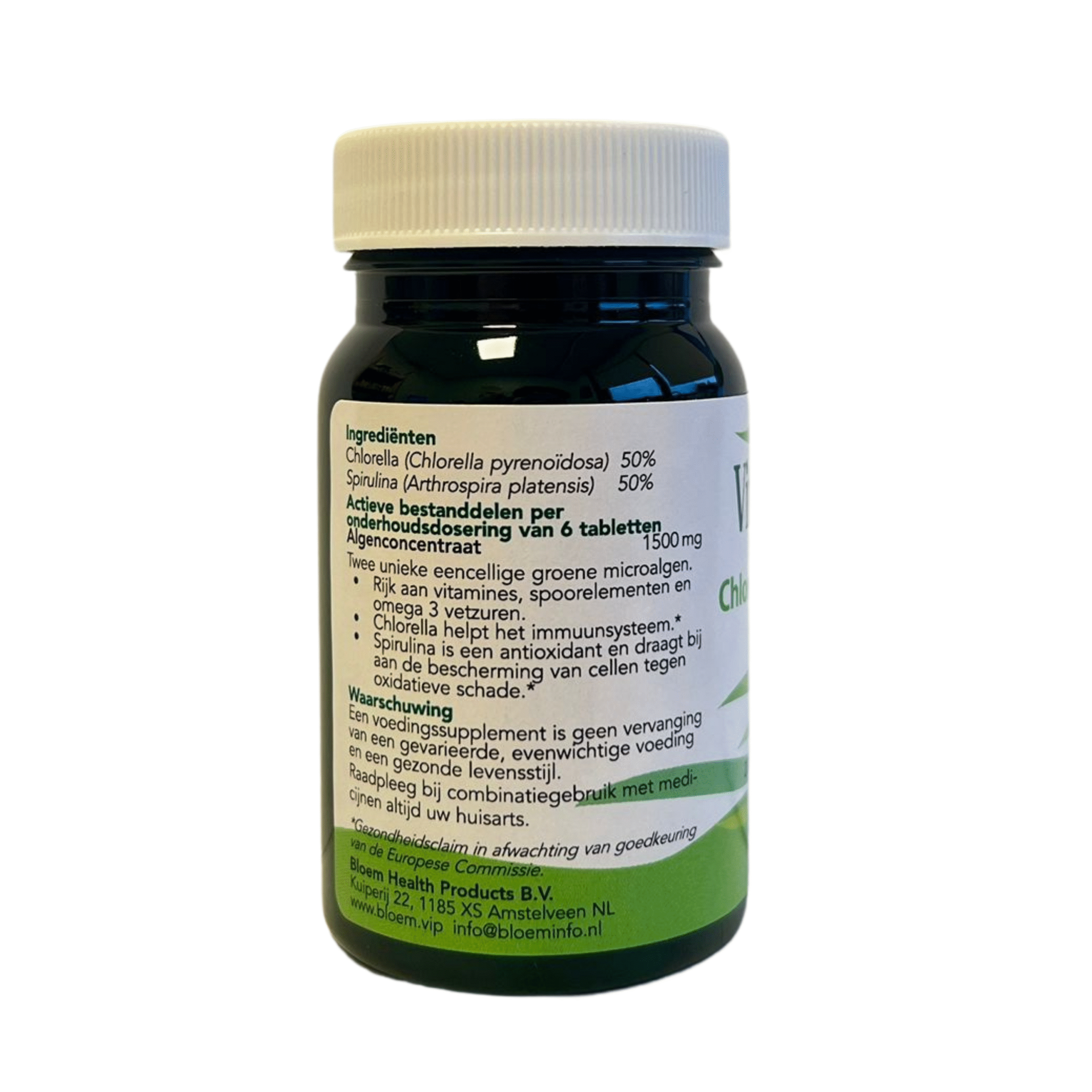 Bloem Chlorella & spirulina vital green - Afbeelding 2