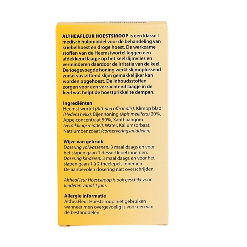 Bloem Altheafleur hoestsiroop - Afbeelding 3