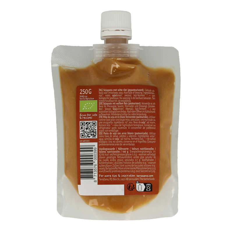 TerraSana Shiro miso spout eko bio - Afbeelding 2