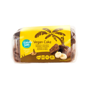 TerraSana Vegan cake banaan & walnoot bio