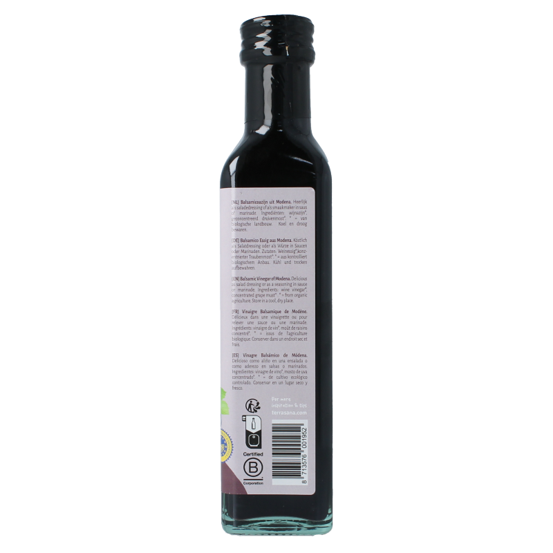 TerraSana Aceto balsamico di modena bio - Afbeelding 3