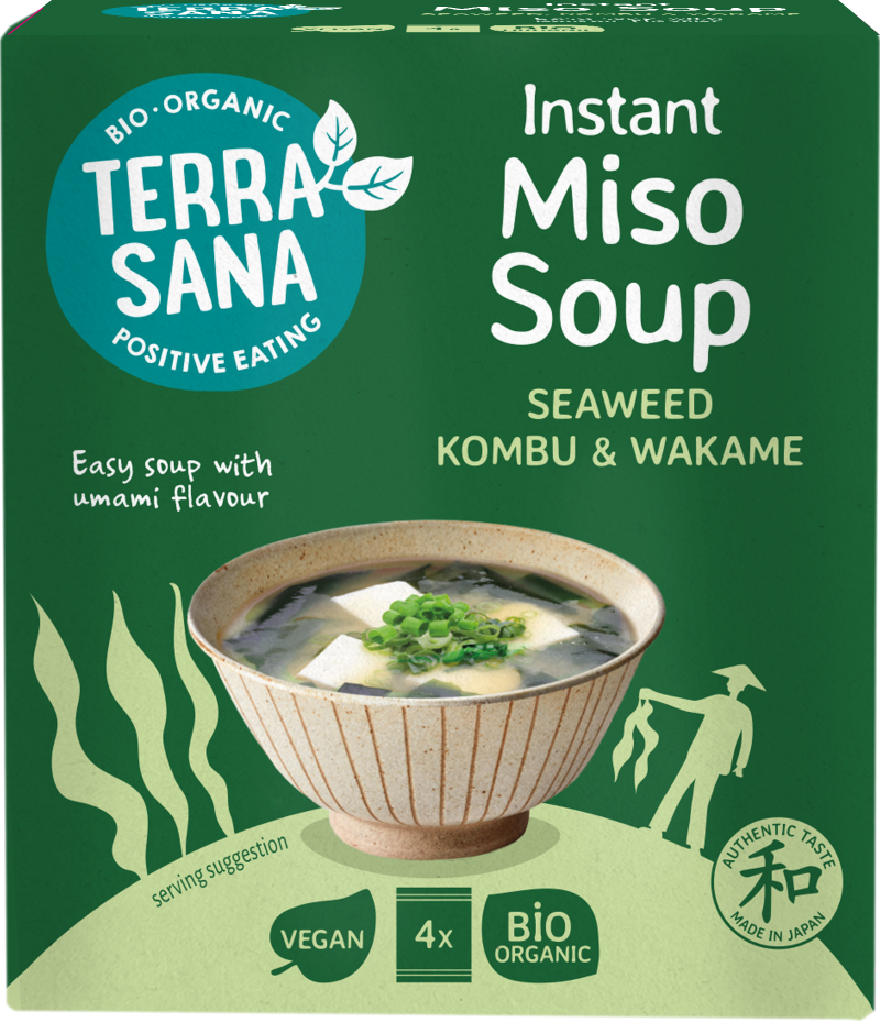 TerraSana Instant miso soup bio