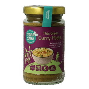 TerraSana Thaise groene currypasta bio