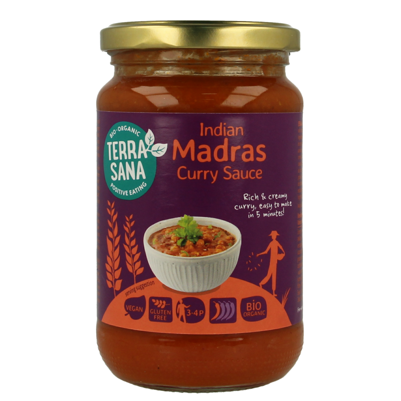 TerraSana Curry sauce madras bio