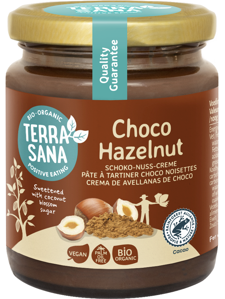 TerraSana Choco hazelnootpasta bio