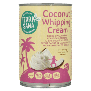 TerraSana Kokosmelk slagroom 30% vet bio