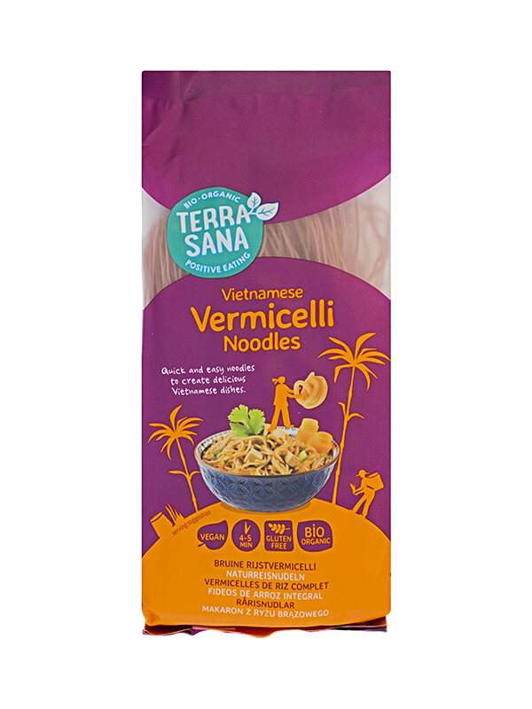 TerraSana Vietnam bruine rijst vermicelli bio