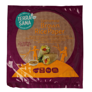 TerraSana Vietnamese bruine rijstvellen bio