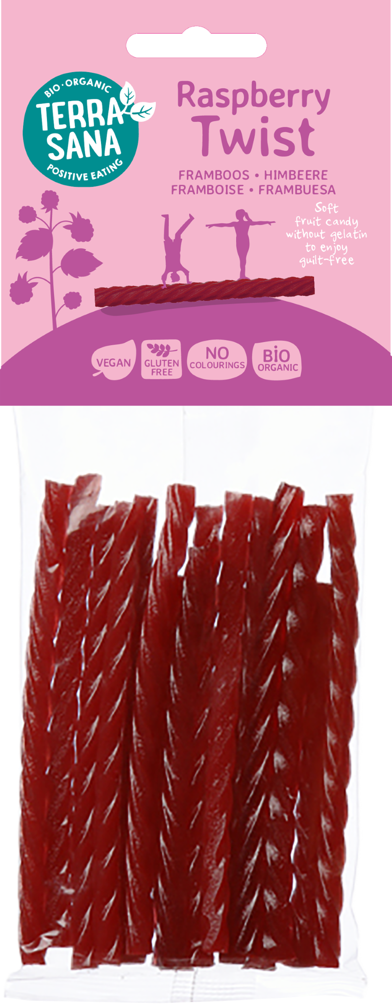 TerraSana Framboos kabels twists bio