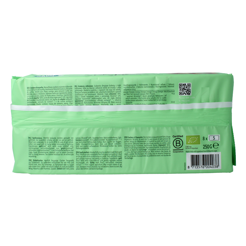 TerraSana Crackers spelt bio - Afbeelding 3