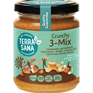 TerraSana 3-Mix crunchy notenpasta bio