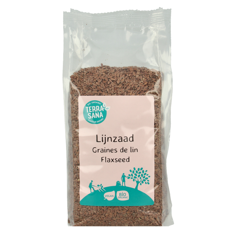 TerraSana RAW lijnzaad heel bio