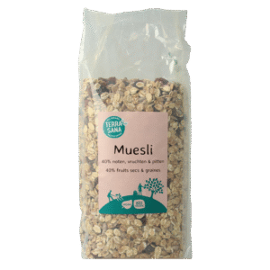 TerraSana Muesli noten & zuidvruchten bio