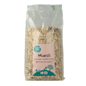 TerraSana Muesli noten & zuidvruchten bio