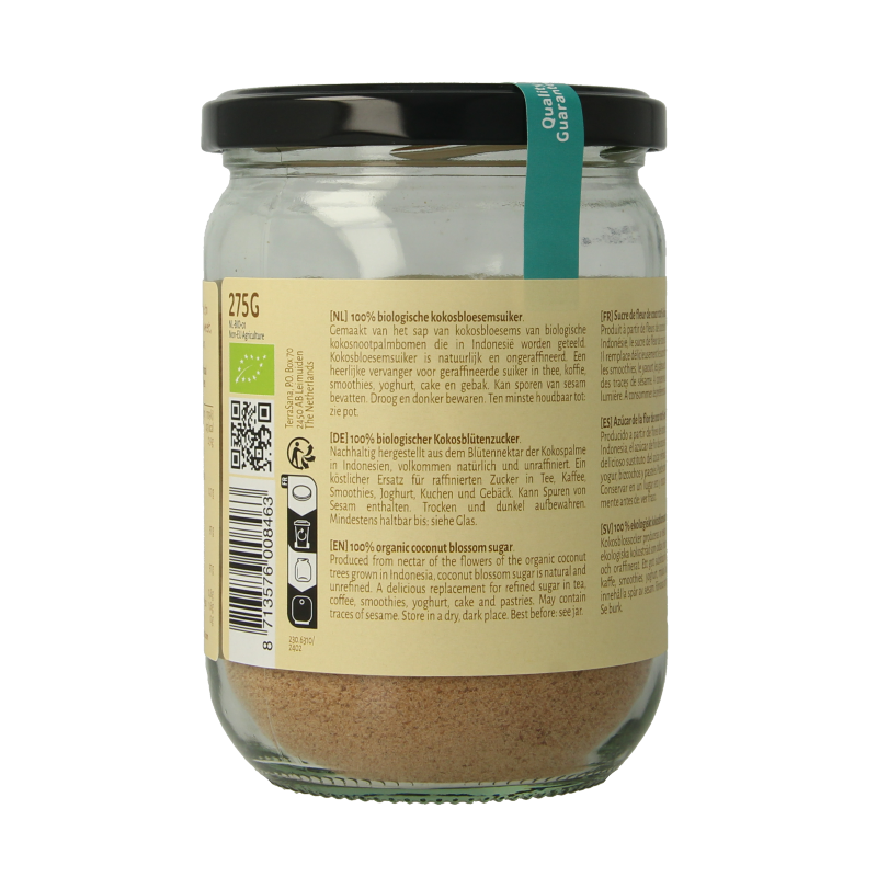TerraSana Kokosbloesemsuiker bio - Afbeelding 3