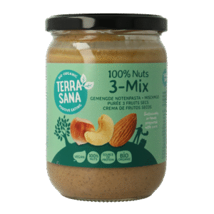 TerraSana 3 mix notenpasta zonder pinda bio