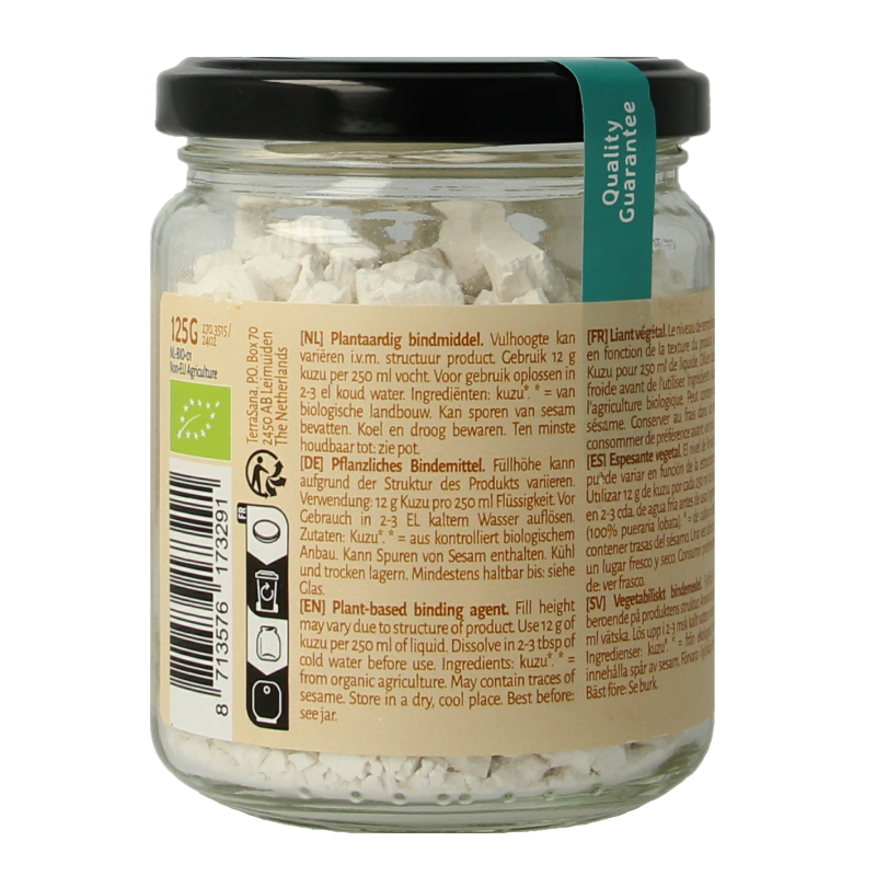 TerraSana Kuzu grijs (glas) eko bio - Afbeelding 3