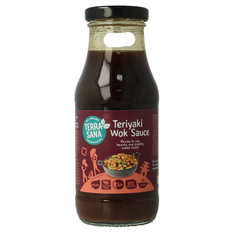 TerraSana Woksaus teriyaki bio