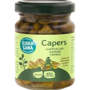 TerraSana Siciliaanse kappertjes in olijfolie bio
