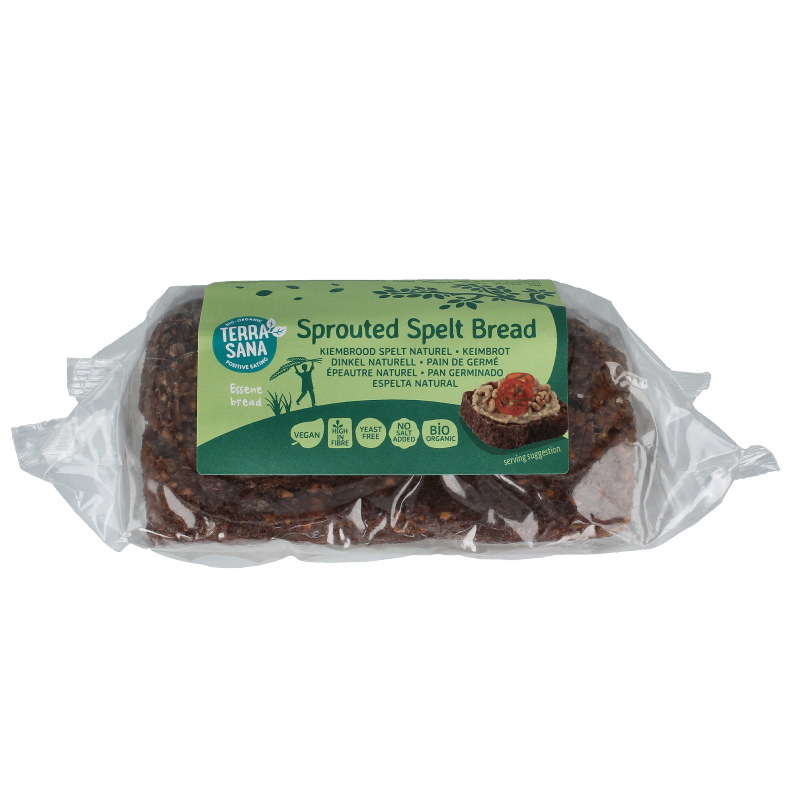 TerraSana Gekiemd speltbrood naturel bio