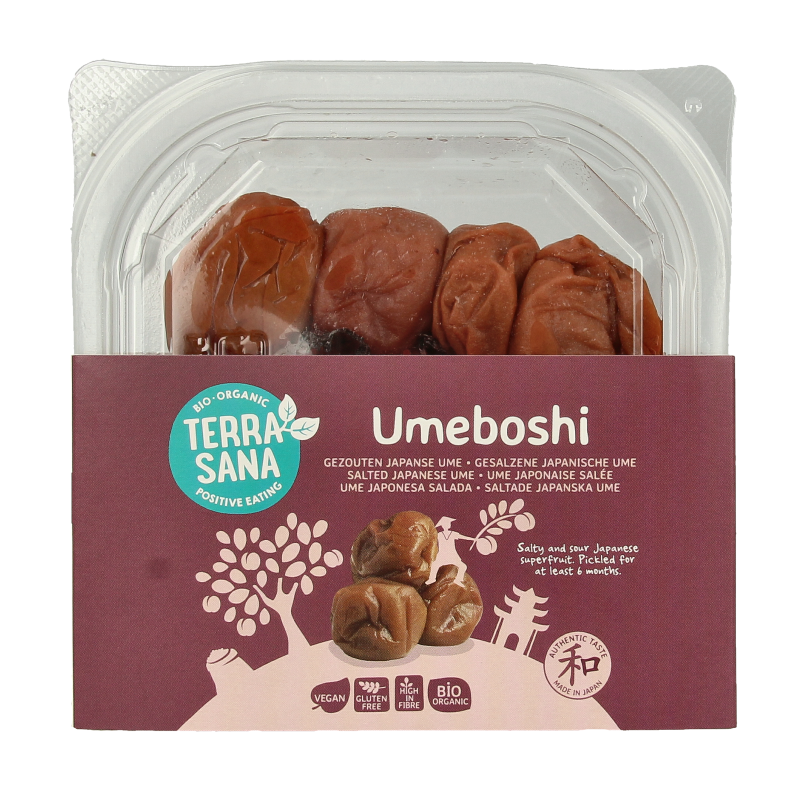 TerraSana Umeboshi gezoute japanse abrikozen bio