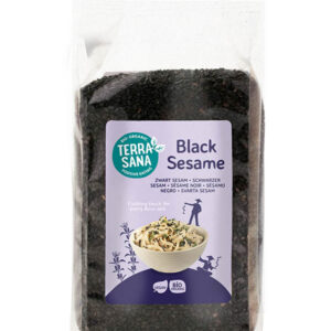 TerraSana Sesamzaad zwart ongepeld bio