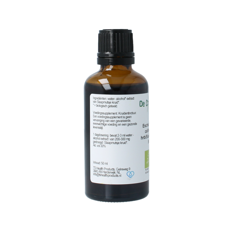 Cruydhof Eschscholtzia calif / slaapmutsje tinctuur bio - Afbeelding 2