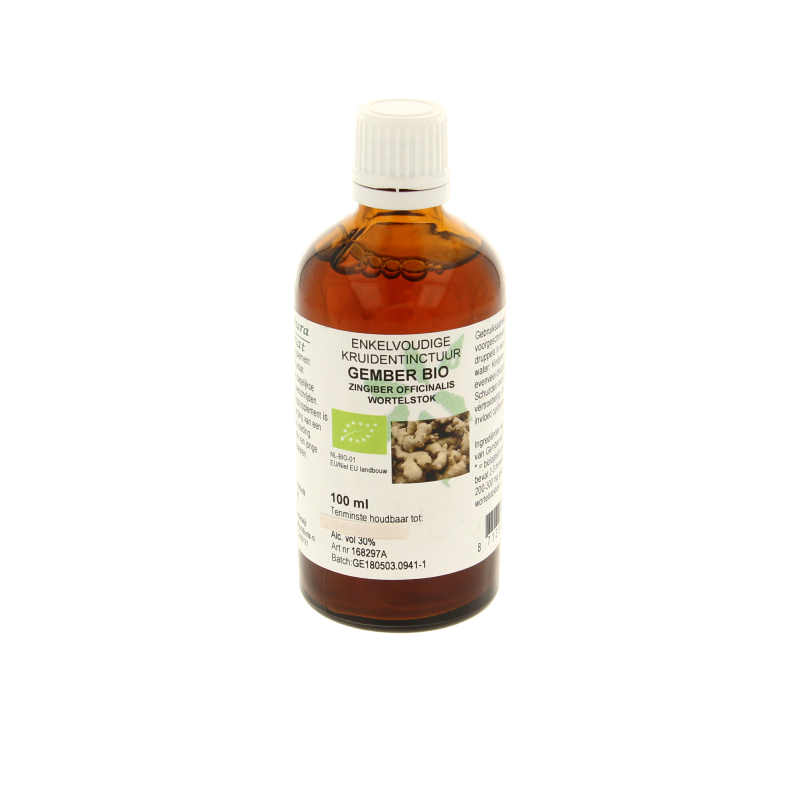 Cruydhof Zingiber officinalis rhiz/gember tinctuur bio