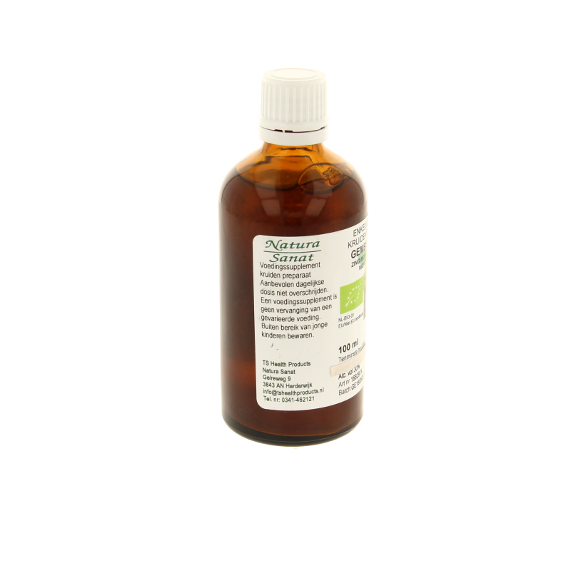 Cruydhof Zingiber officinalis rhiz/gember tinctuur bio - Afbeelding 3