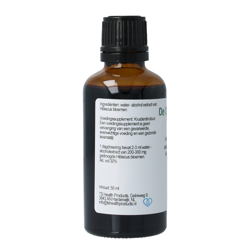 Cruydhof Hibiscus sabdariffa / hibiscus flor tinctuur - Afbeelding 2