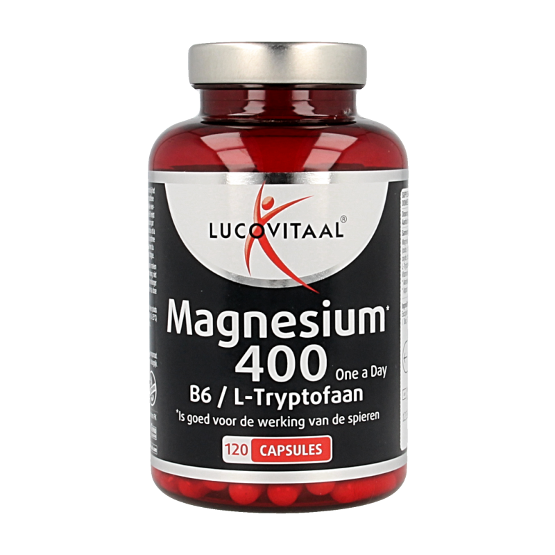 Lucovitaal Magnesium 400 met B6 en L-Tryptofaan
