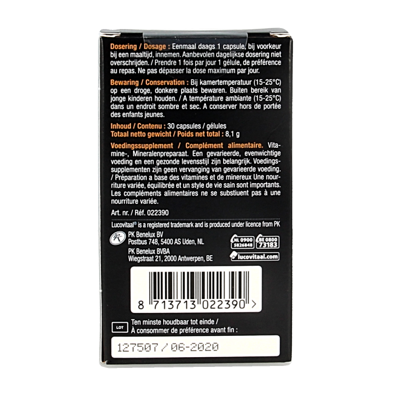 Lucovitaal Ogen scherp zien & vochtbalans - Afbeelding 3