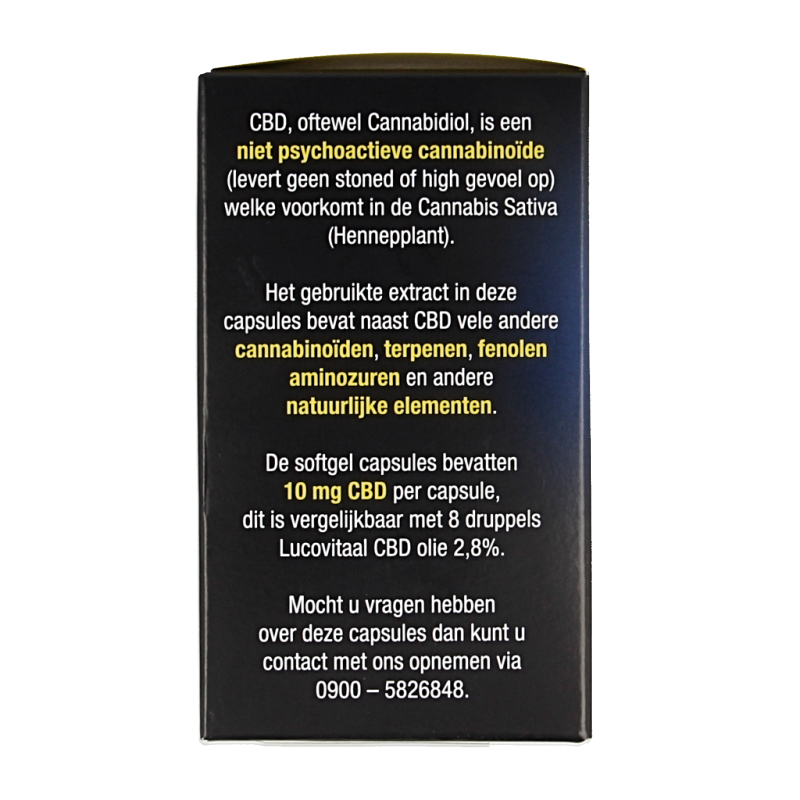Lucovitaal CBD 10mg forte - Afbeelding 2