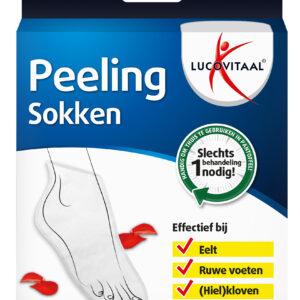 Lucovitaal Peeling sokken