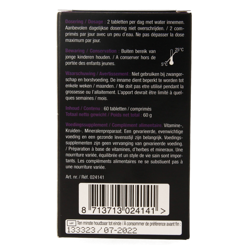 Lucovitaal Huid haar nagels met biotine - Afbeelding 3